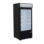 Thumbnail image #1 for Ojeda USA FMH 12 Reach-In Glass Door Freezer, One-Section, 7.8 cu. ft., Bottom-Mounted Self-Contained, Black