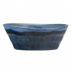 Thumbnail image #1 for Libbey Stonewash STONE-9 Free-Form Ceramic Cereal Bowl, 5-7/8" x 5-3/4" x 2-1/4"H