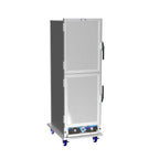 Thumbnail image #1 for Lockwood Manufacturing CA67-PF34-SDD-L-HH Heated Holding Cabinet, Non-Insulated, Mobile, Solid Aluminum Left-Hinged Dutch Doors