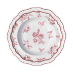 Thumbnail image #1 for Steelite International Folio, Porcelain 62540FP815 Round Porcelain Rim Pasta Bowl, 19 oz, 11", Marisa Maroon 1 Dozen