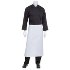 Thumbnail image #1 for Chef Works B3 -WHT-0 Bar Apron, 33"L x 27-1/2"W, White, No Pockets