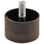 Thumbnail image #1 for AllPoints Foodservice Parts & Supplies 1901167 Coffee Maker Replacement Foot, 1/4-20 Thread, Black Rubber