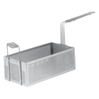 Thumbnail image #1 for Keating of Chicago 061798 18-Inch Split Stainless Steel Rectangular Pasta Basket, 8 W x 15-3/8 L x 5-3/8 D