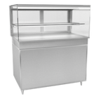 Thumbnail image #1 for RPI Industries Vienna VIHD3-20-R-SQ-CO Hot Display, Self-Service, Open Front, 44-1/4"W, 1 Heated Shelf