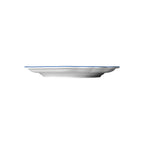 Thumbnail image #2 for Steelite International Folio, Porcelain 62533FP812 9-Inch Round Porcelain Rim Plate, Scalloped Edge, Giselle Blue Case of 2 Dozen