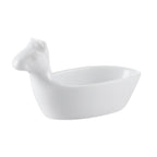 Thumbnail image #1 for CAC China Gourmet Collection ANM-12 7-Piece Porcelain Animal-Shaped Dish Set, 3-1/2 oz., Random Assortment Case of 6