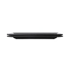 Thumbnail image #2 for G.E.T. Foundations - EGS M135RC-B Rectangular Melamine Platter, Black, 13-1/2 x 8-1/2 x 7/8 in. Case of 6