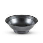 Thumbnail image #1 for Korin Inc Tessa Black BWL-363 Ramen Bowl, 40 oz., Round Ceramic, Gun Metal Sheen