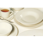 Thumbnail image #2 for Vertex China Buckingham WRO-15-W Welsh Rarebit Dish, 15 oz, Oval, Rolled Edge, Vitrified China, 11 x 5-1/2 in Case of 2 Dozen