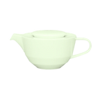 Thumbnail image #1 for Libbey Schonwald, Allure 9124345 Porcelain Teapot, 15-1/4 oz., with Lid, Round Faceted Design