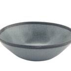 Thumbnail image #1 for G.E.T. Pottery Market B-420-GR Large Speckled Gray Melamine Salad/Soup/Pasta Bowl, 1.3 qt, Round, 10" x 1-3/4" 1 Dozen