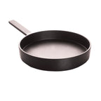 Thumbnail image #1 for G.E.T. Explore 15007044012 Japanese-Style Fry Pan, 17-Inch, Faux Cast Iron Style, Black Melamine Case of 2