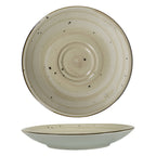Thumbnail image #1 for International Tableware Rotana RT-2-WH Ceramic Saucer, 6-1/2" Diameter, Round, Wheat Case of 3 Dozen