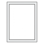 Thumbnail image #2 for Risch LED-1V 8.5X14 LED Backlit Menu Cover, Black, 8-1/2 x 14 in, Single View Case of 25