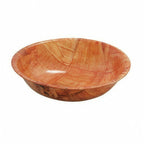 Thumbnail image #1 for TableCraft Products 216 Woven Mahogany Wood Salad Bowl, 16" Round, 7-1/2 qt. Case of 12