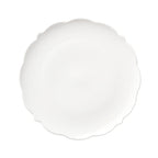 Thumbnail image #1 for Libbey Astor 977709111 11-Inch Round Porcelain Plate with Scalloped Rim