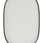 Thumbnail image #1 for Mikasa Hospitality (Lifetime Brands, Inc.) ID Fine 5321582 Fine China Oval Platter, 13 x 8 in, Modest Green Case of 6
