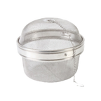 Thumbnail image #1 for Thunder Group SLTB006 Stainless Steel Tea Ball Infuser with Chain and Mesh Lining, 5-1/8" Diameter Case of 36