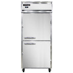 Thumbnail image #1 for Continental Refrigerator 1RXNSSHD Reach-In Refrigerator, 36-1/4" Extra-Wide, One-Section, Half-Height Solid Doors, Stainless Steel