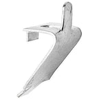 Thumbnail image #1 for AllPoints Foodservice Parts & Supplies 261878 Refrigerator/Freezer Shelf Pilaster Clip, Square Slotted, Stainless Steel