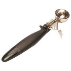 Thumbnail image #1 for AllPoints Foodservice Parts & Supplies Hamilton Beach 1761416 Disher #30, 1 oz Capacity, Stainless Steel, Black Thumb-Press Handle