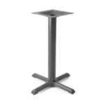 Thumbnail image #1 for JustChair Manufacturing TBZ2222-28 Dining-Height Table Base, 22 x 22 x 28 in, 3 in Steel Column, Zinc-Coated Cast Iron Base