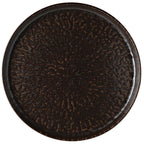 Thumbnail image #1 for Mikasa Hospitality Sepia 5308761 Coupe Rim Stoneware Plate, Brown, 8.7-Inch Round Case of 24