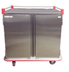 Thumbnail image #4 for Carter-Hoffmann Performance Series Enclosed Mobile Patient Tray Cart, 24-Tray Capacity, Two-Door, Stainless Steel
