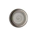 Thumbnail image #1 for G.E.T. Corona PA1607991512 Round Porcelain Plate, 6", Rustic Actualite 1 Dozen