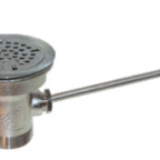 Thumbnail image #1 for Component Hardware Top-Line D15-7510 Stainless Steel Lever Waste Valve Drain, 3-1/2" Sink Opening, 1-1/2" or 2" Outlet