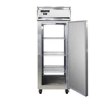 Thumbnail image #1 for Continental Refrigerator 1RENSAPT Extra-Wide Pass-Thru Reach-In Refrigerator, 1 Section, Solid Doors, Self-Contained, Stainless Steel