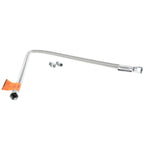 Thumbnail image #1 for AllPoints Foodservice Parts & Supplies 321751 Corrugated Stainless Steel Gas Hose, 3/4" ID x 60"L