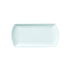 Thumbnail image #1 for Steelite International William Edwards, Classic White 82000AND0259 Rectangular Bone China Tray, 9.75 x 5 x 0.75 in, White 1 Dozen