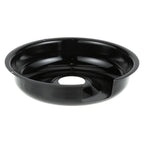 Thumbnail image #1 for AllPoints Foodservice Parts & Supplies 262696 Round Drip Pan, 6-1/2", Black
