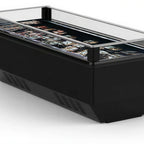 Thumbnail image #1 for Hussmann Evolve MNGSC-8A Open Island Refrigerated Merchandiser, 96-Inch, Medium Temperature, Self-Contained, Black