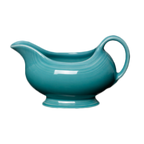 Thumbnail image #1 for Steelite Homer, Fiesta Turquoise HL486107 China Turquoise Sauceboat, 18.5 oz