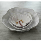 Thumbnail image #2 for G.E.T. cheforward RNX209 Round Melamine Bowl, 143-3/4 oz, 14" Diameter x 2-1/4"H, White Case of 6
