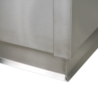 Thumbnail image #1 for Tarrison Products Ltd. TF-TSU24KP Servery Kick Plate, 24 in, Stainless Steel