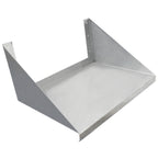 Thumbnail image #1 for IMC/Teddy MVS-2436 Wall-Mounted Microwave Shelf, Stainless Steel, 24"D x 36"W, Includes Mounting Brackets