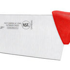 Thumbnail image #1 for Thunder Group SLKF409RD Chef's Knife, 8" German Steel Blade, Red Polypropylene Handle Case of 6