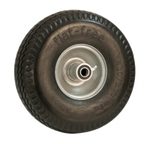 Thumbnail image #1 for New Age C559 Axle Caster, Flat-Free, 10" Diameter, 3-1/2" Face, Steel Hub, Polyurethane, 400 lb Capacity