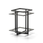 Thumbnail image #1 for Hollowick/Steelite Craftsman WRQD39 Square Wrought Iron Votive Lamp Frame, Black-Coated, 3-1/2"W x 4-1/2"H