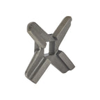 Thumbnail image #2 for Pro-Cut (AeriTek) Pro-Cut by Torrey NIR-22 Meat Grinder Knife, #22 Hub, Rectangular Stainless Steel