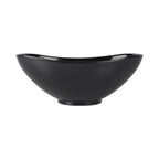 Thumbnail image #2 for G.E.T. Organic - EGS M138OV-B Melamine Bowl, 3-1/4 qt. (104 oz.), Oval, Black, 13 x 8 x 4-1/2 in. Case of 3