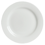 Thumbnail image #1 for Steelite International Rene Ozorio, Concerto 6306P702 Porcelain Dinner Plate, 10-5/8", Round, Wide Rim Case of 2 Dozen