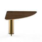 Thumbnail image #1 for Steelite Mogogo, Modular MGCIAY12WBXX High Display Shelf, Large Triangular, Mango Wood Laminate, 17 x 17 x 12-1/2 in H