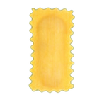 Thumbnail image #1 for Arcobaleno Pasta Equipment MOLD-AMF-RS-36A Ravioli Mold, 11 g, Rectangular, Scalloped Edge, for AMF160 & ARS160