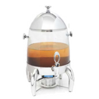 Thumbnail image #1 for Eastern Tabletop 7592 Single 2-Gallon Stainless Steel Apple Cider Beverage Dispenser
