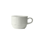 Thumbnail image #1 for Tuxton China Chicago CHF-030 3 oz Porcelain White Stackable Embossed Demitasse Cup Case of 3 Dozen