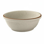 Thumbnail image #1 for Libertyware Tuscon CD25-34 Round China Nappy Bowl, 15 oz, 5-7/8" Diameter, Brown Speckled Case of 3 Dozen